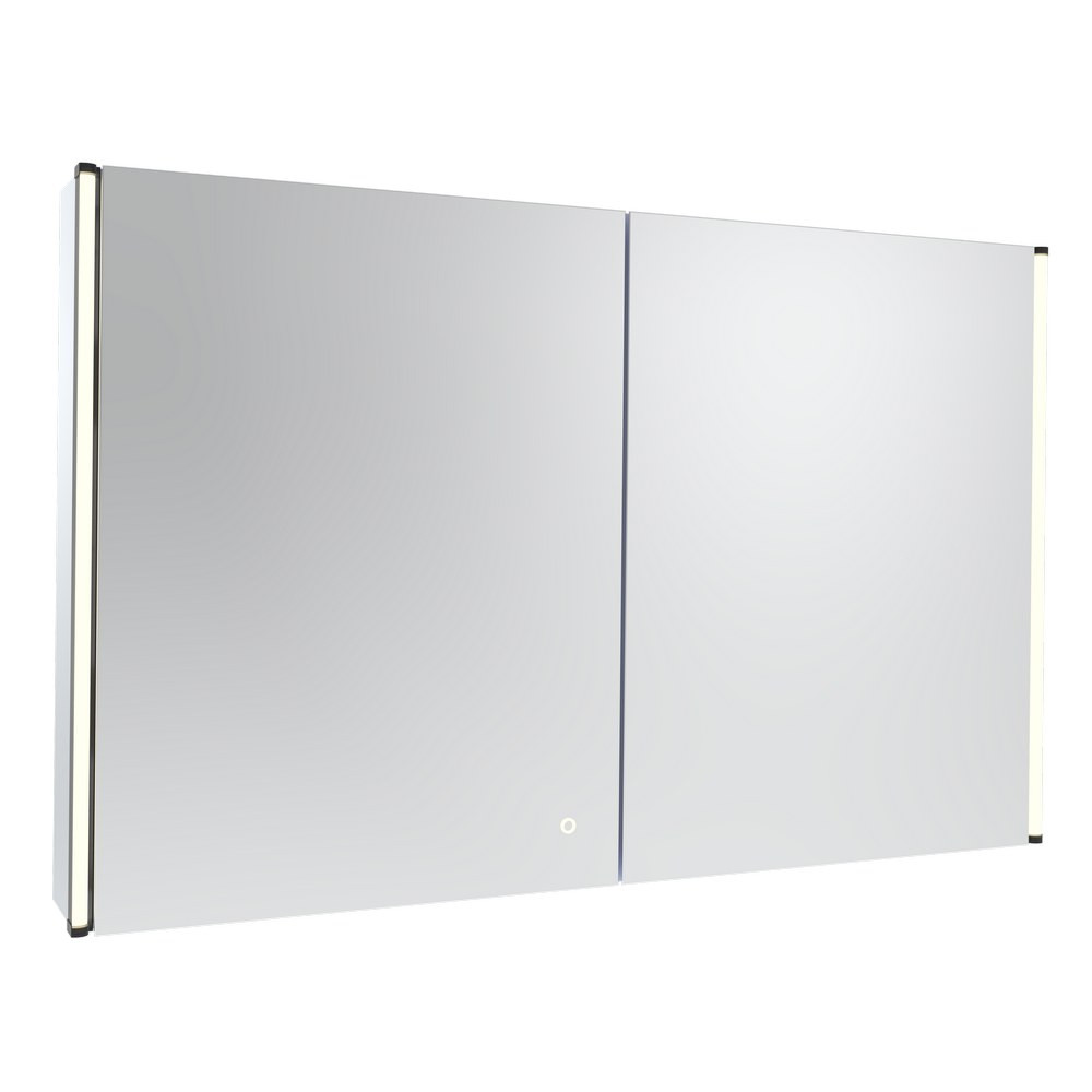 Tavistock Facade 1000mm Double Door Illuminated Mirrored Cabinet
