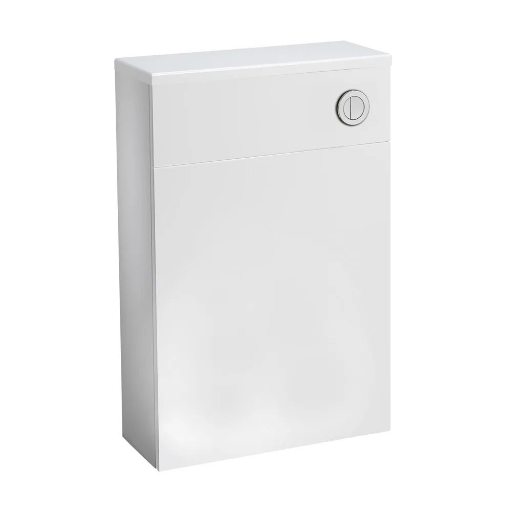Tavistock Flat Fronted Gloss White Back to Wall WC Unit