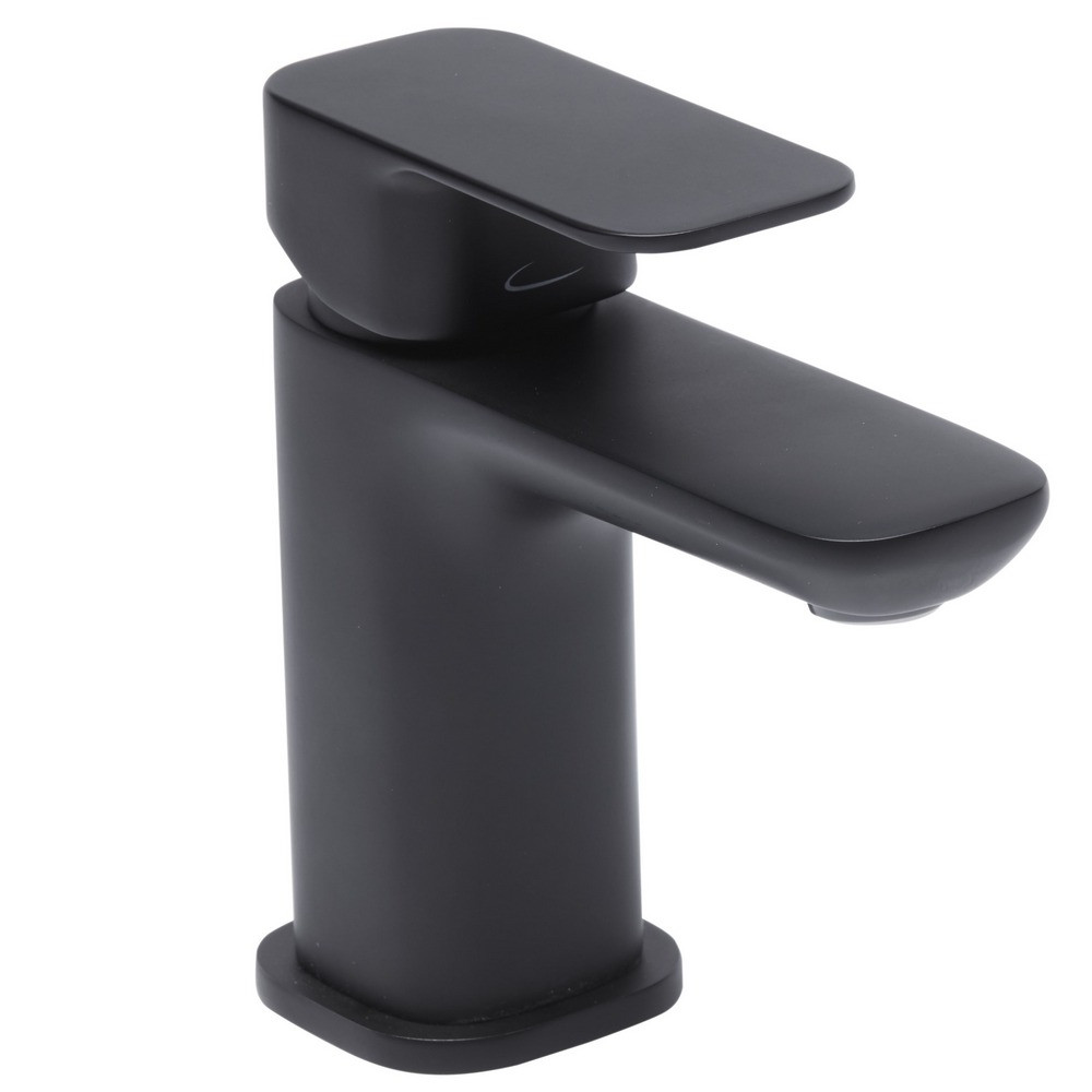 Tavistock Haze Black Basin Mixer with Click Waste (1)
