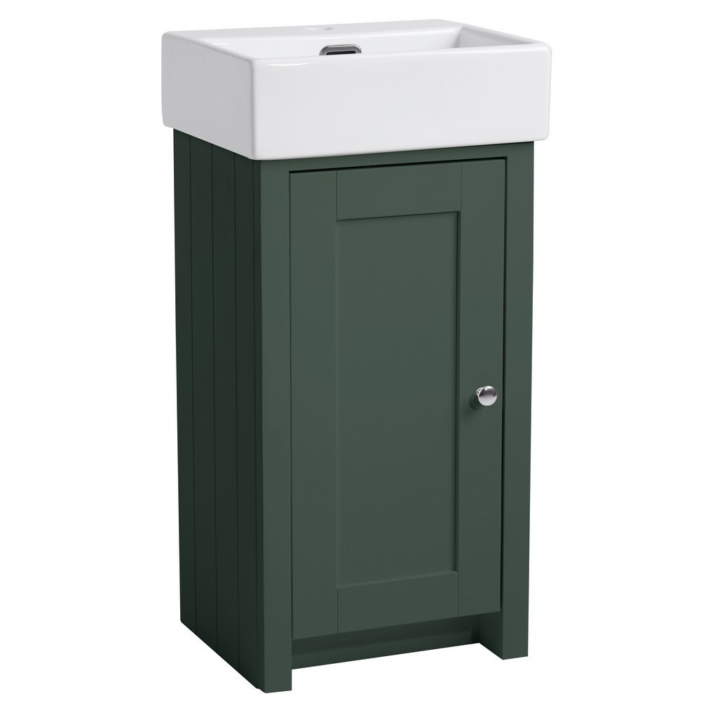 Tavistock Lansdown 430mm Sherwood Green Cloakroom Vanity Unit