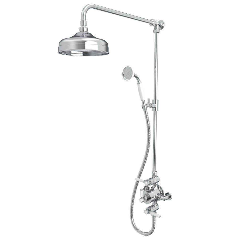 Tavistock Lansdown Exposed Dual Function Chrome Shower System