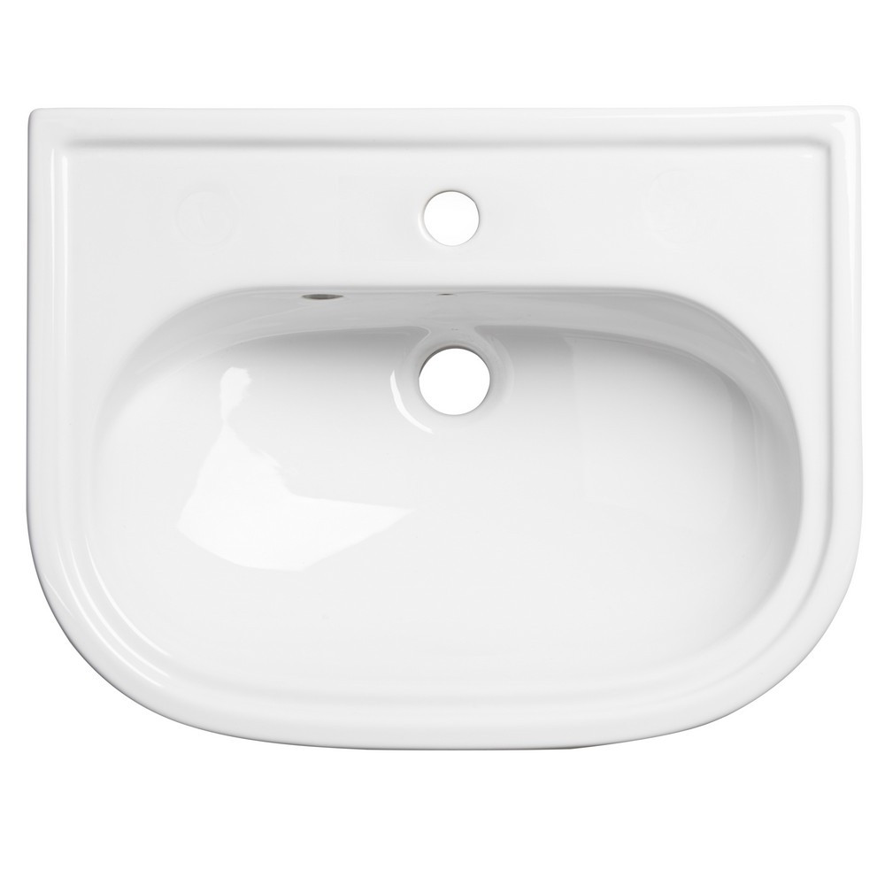 Tavistock Lansdown Slim Depth 1TH Semi Countertop Basin