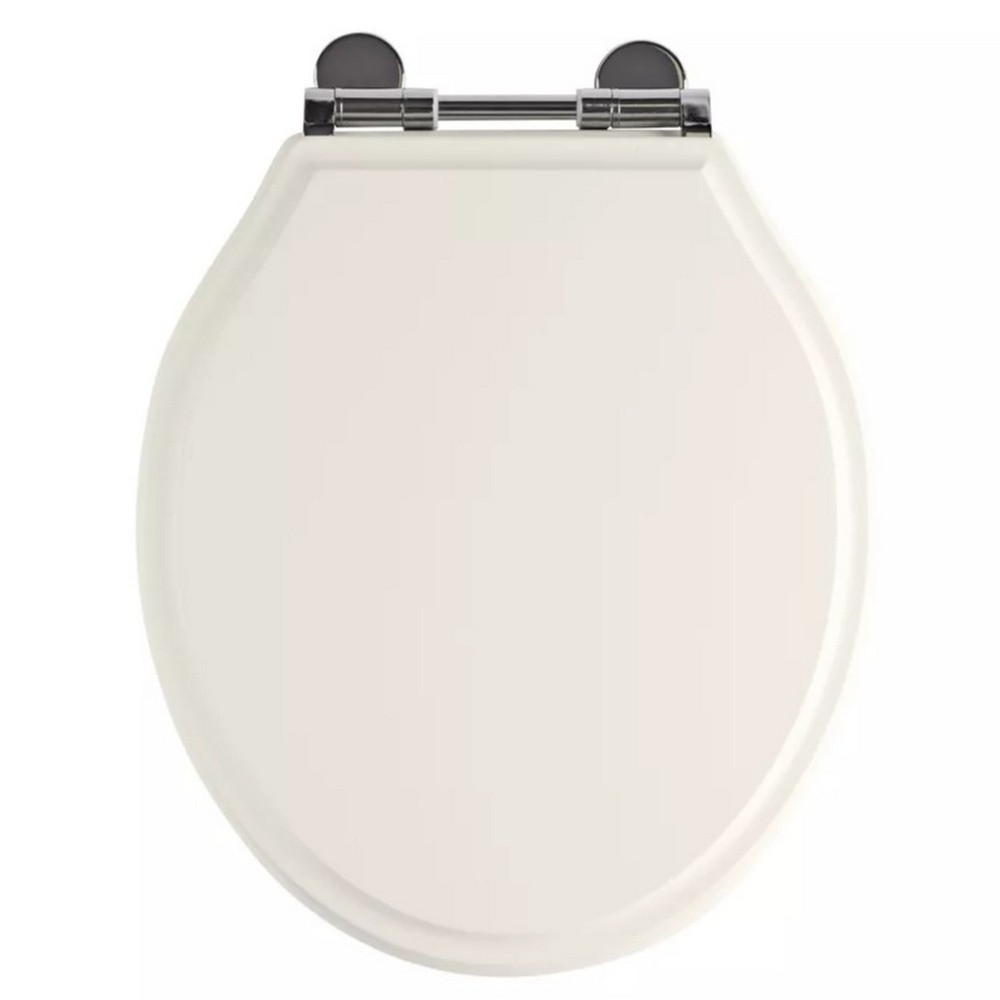 Tavistock Linen White Wooden Toilet Seat (1)