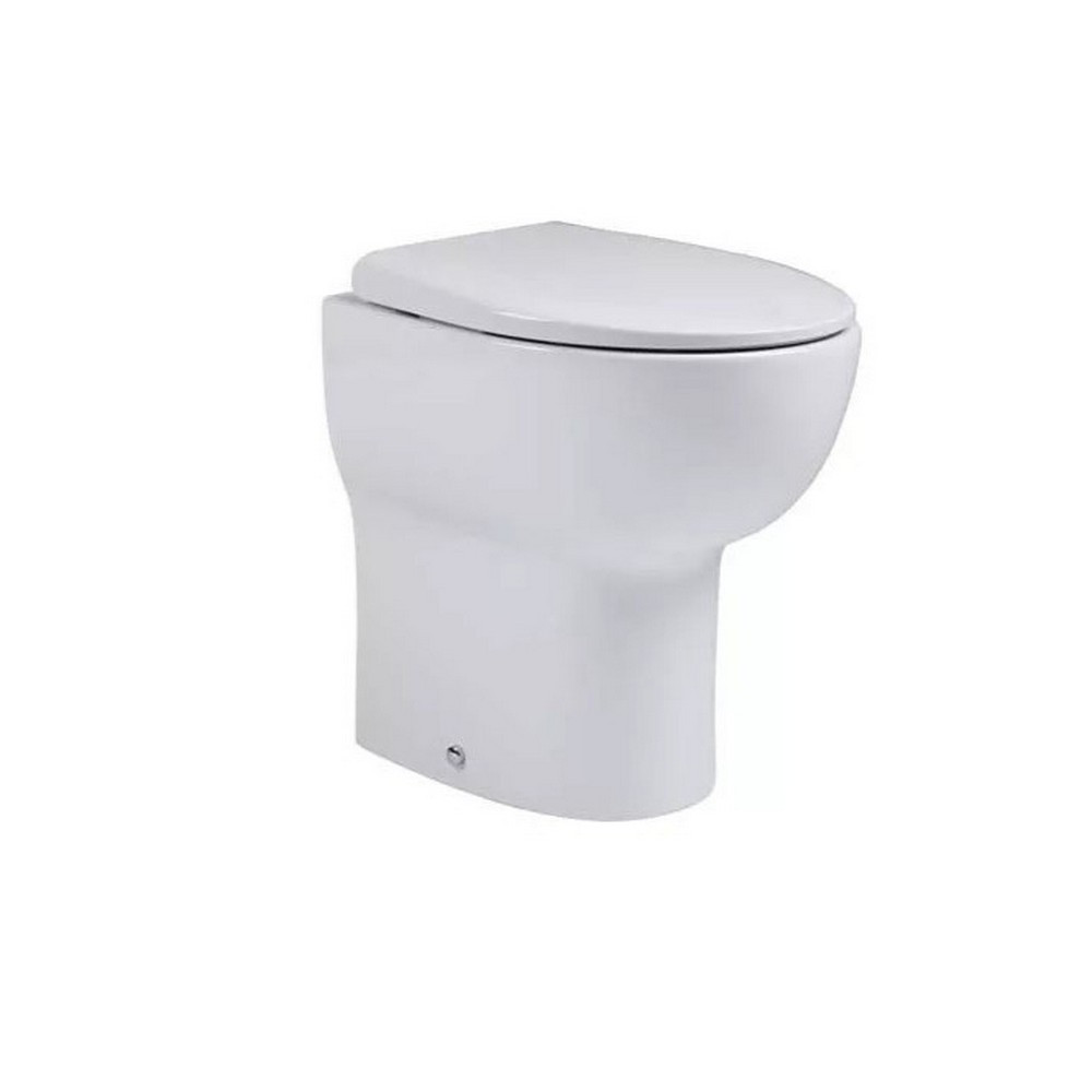 Tavistock Loft Comfort Height Back to Wall WC with Seat