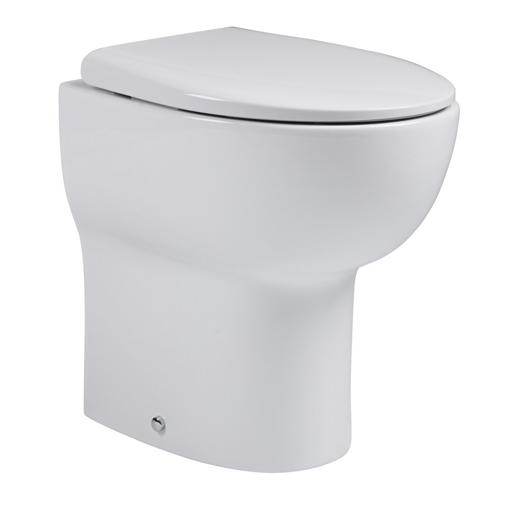 Tavistock Loft Comfort Height Back to Wall WC with Seat