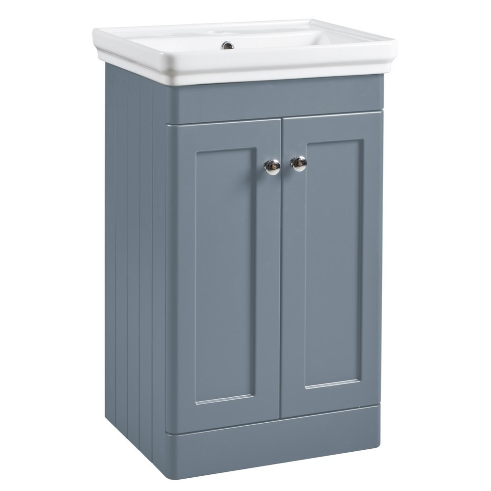 Tavistock Marston 500mm Vanity Unit in Matt Spruce with Basin