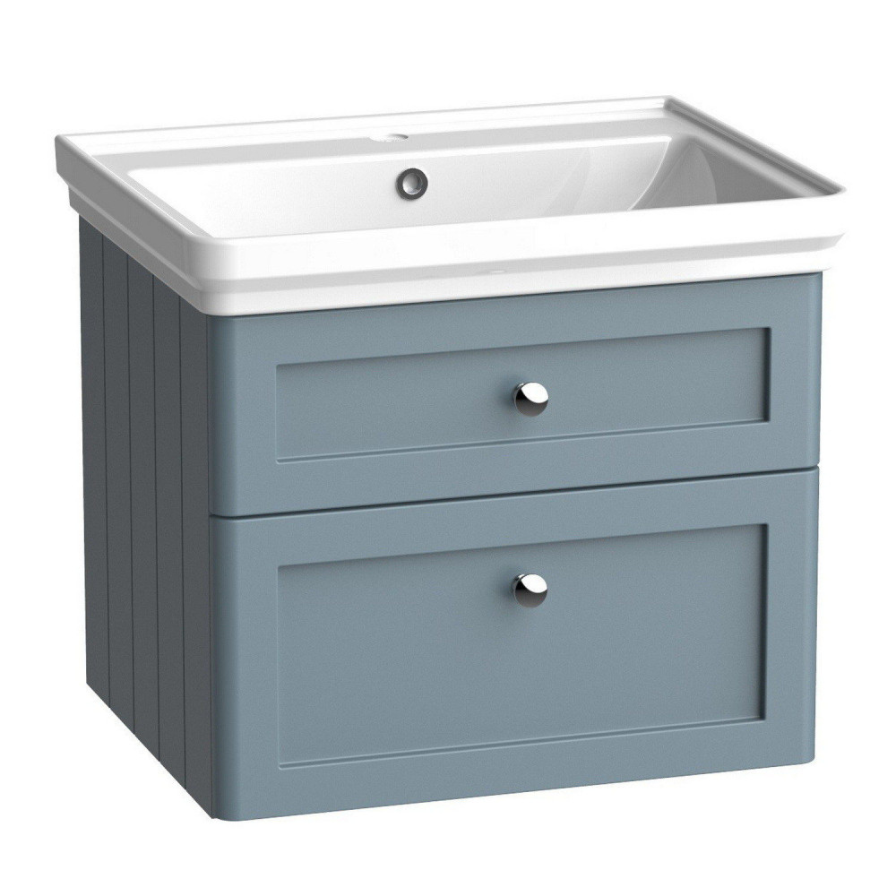 Tavistock Marston 600mm Wall Hung Vanity Unit with Basin in Matt Spruce