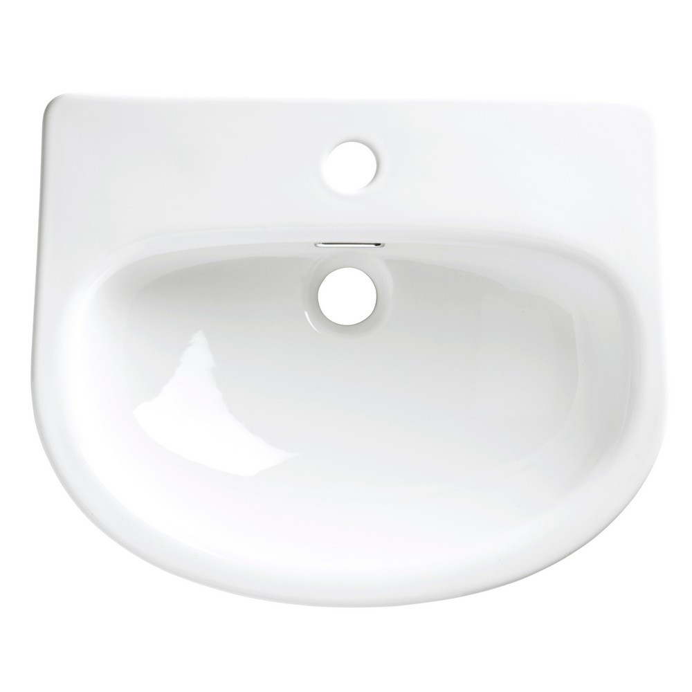 Tavistock Micra Evo 475mm Slim Depth Semi Countertop Basin