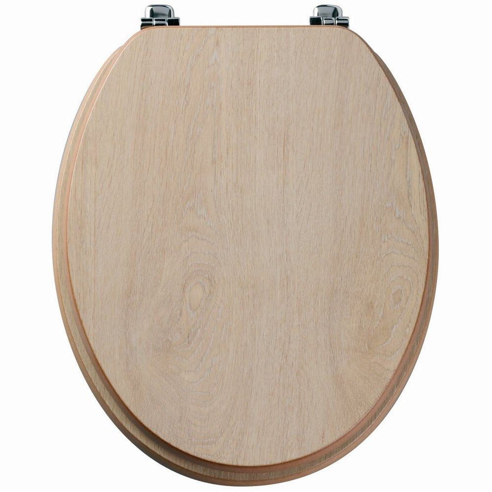 Tavistock Millennium Seat Limed Oak Chrome Hinge