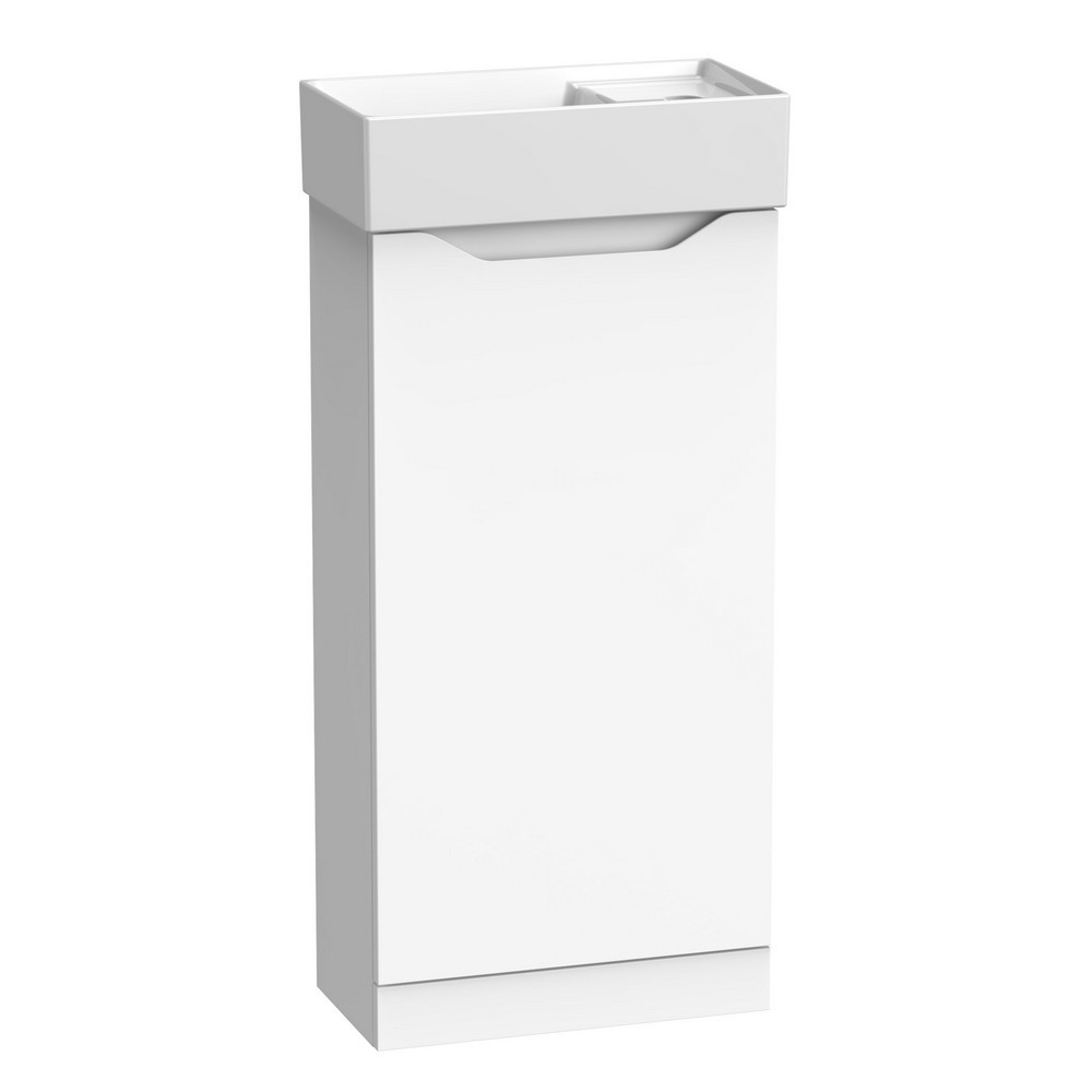 Tavistock Nimble 400mm Cloakroom Vanity Unit with Basin in Matt White