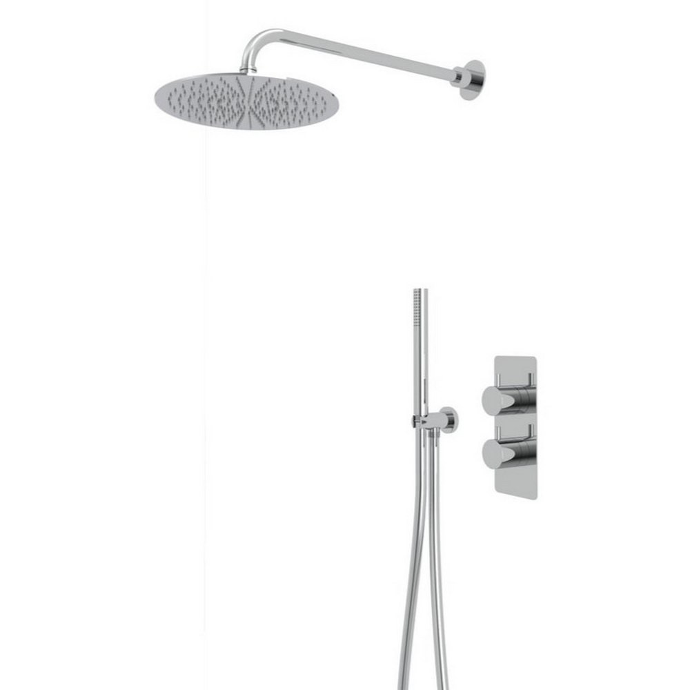Tavistock Quantum Chrome Dual Function Concealed Shower System