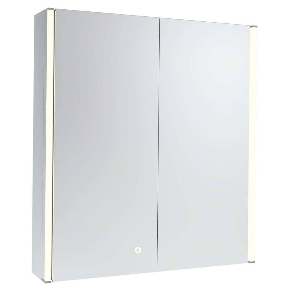 Tavistock Render 600mm Double Door Illuminated Bathroom Cabinet