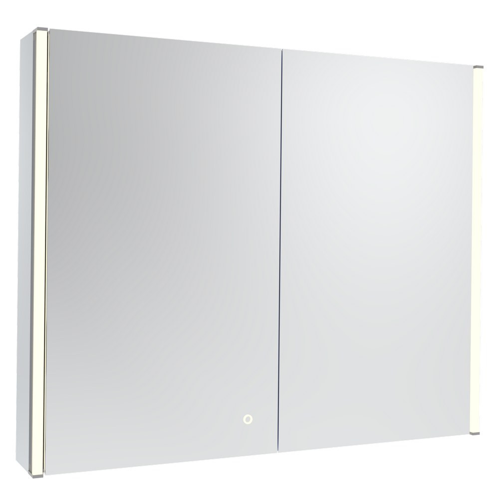 Tavistock Render 800mm Double Door Illuminated Bathroom Cabinet