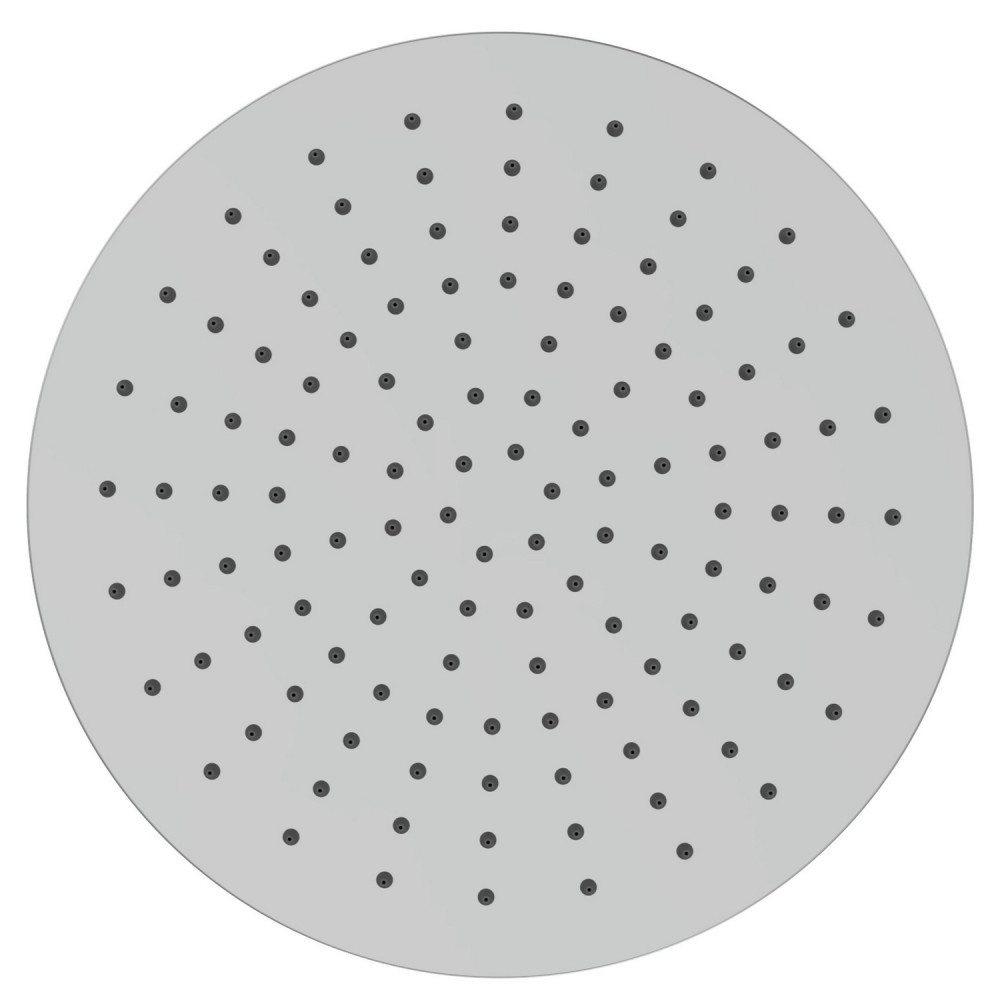 Tavistock Round Chrome 250mm Shower Head