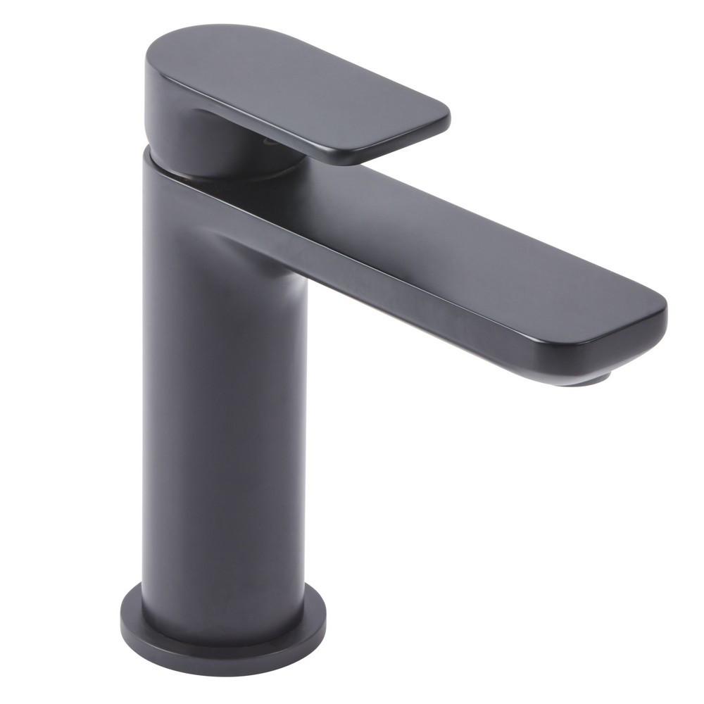 Tavistock Savour Basin Mixer with Click Waste in Black (1)
