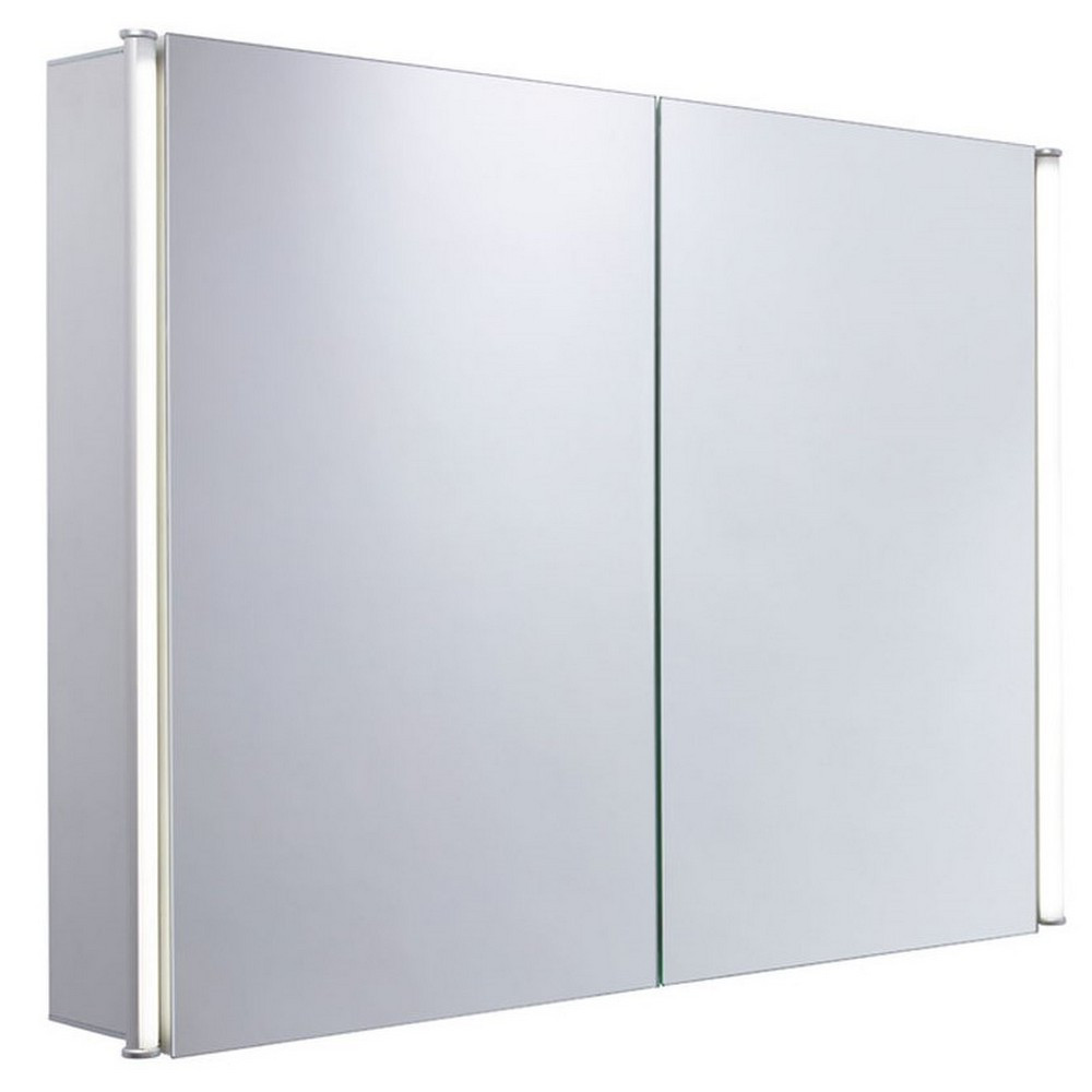 Tavistock Sleek Large Double Door Illuminated Cabinet (1)