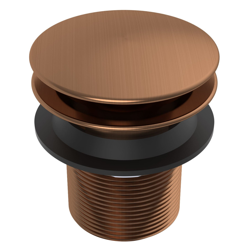 Tavistock Slotted Brushed Bronze Bath Clicker Waste