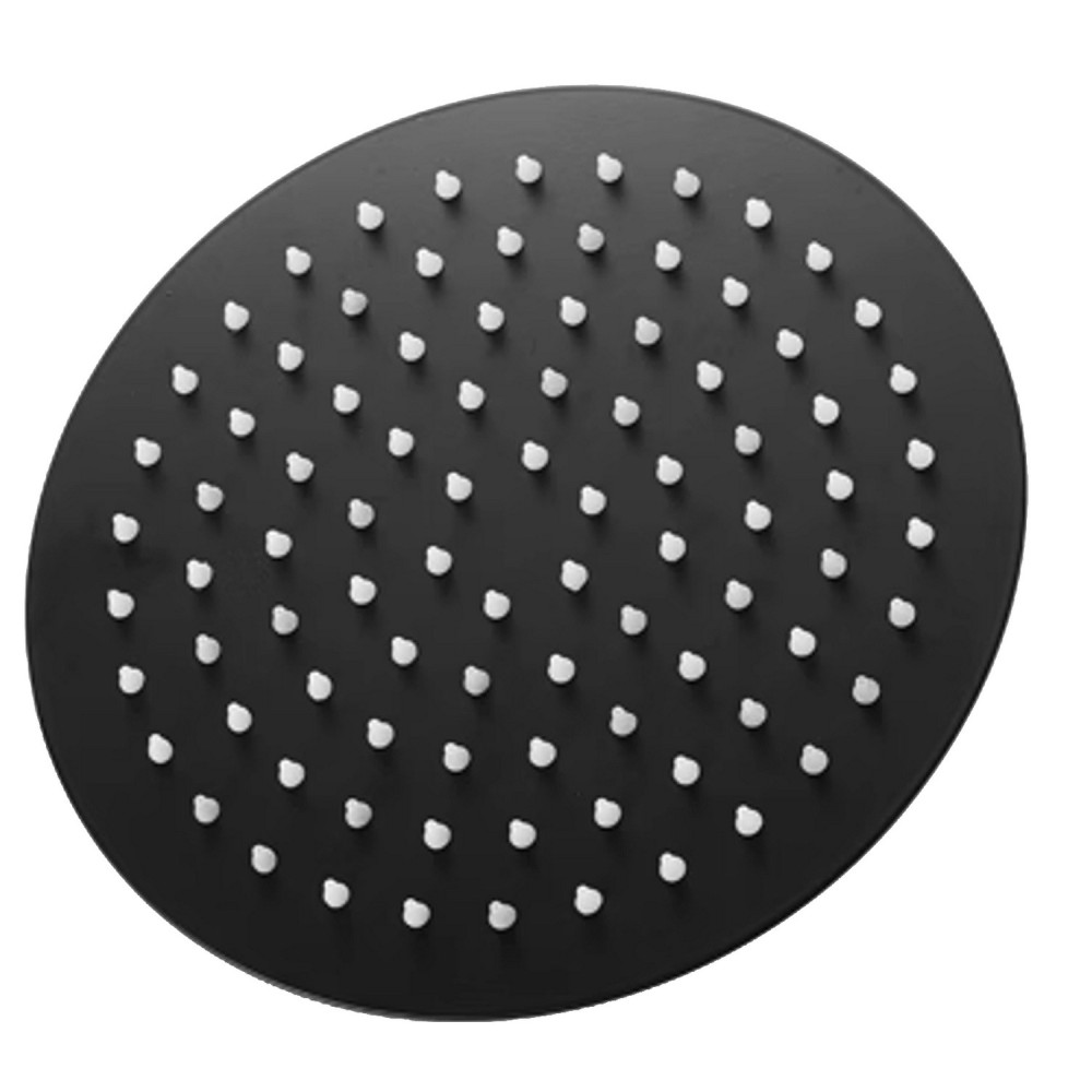 Vantara Stellar 250mm Round Fixed Shower Head in Black