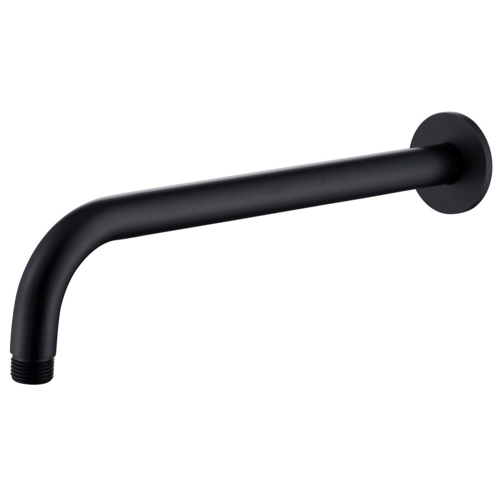 Vantara Stellar 300mm Round Wall Mounted Shower Arm in Black