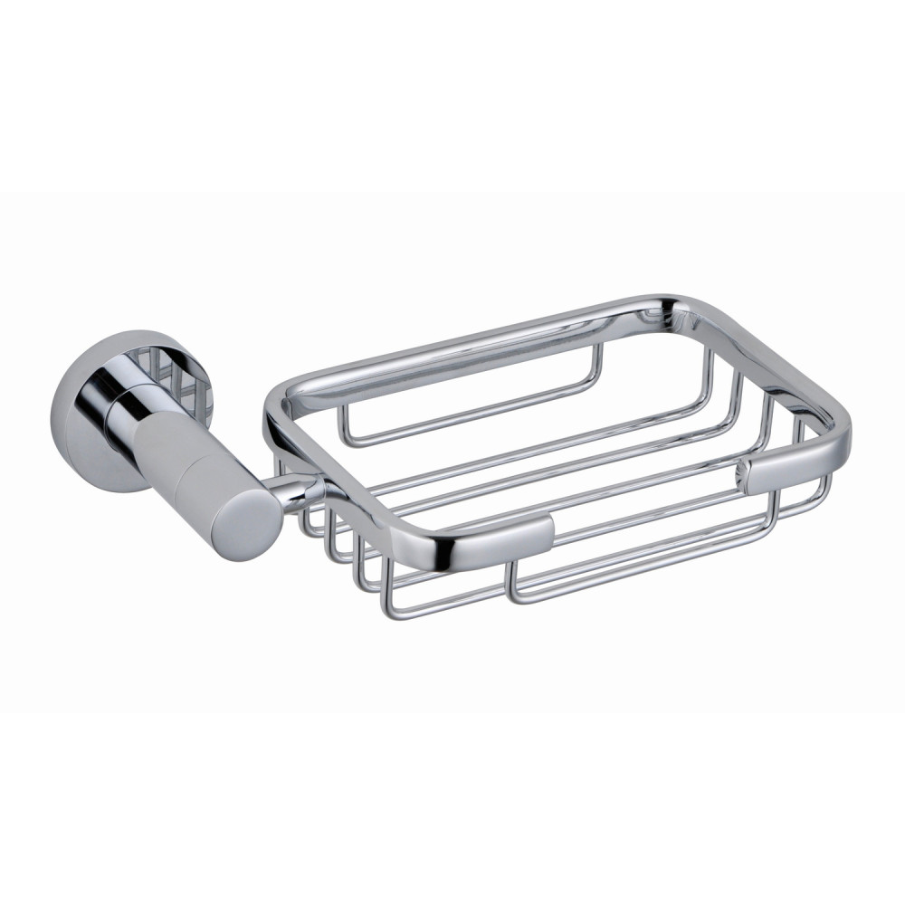 Vantara Spark Soap Basket in Chrome