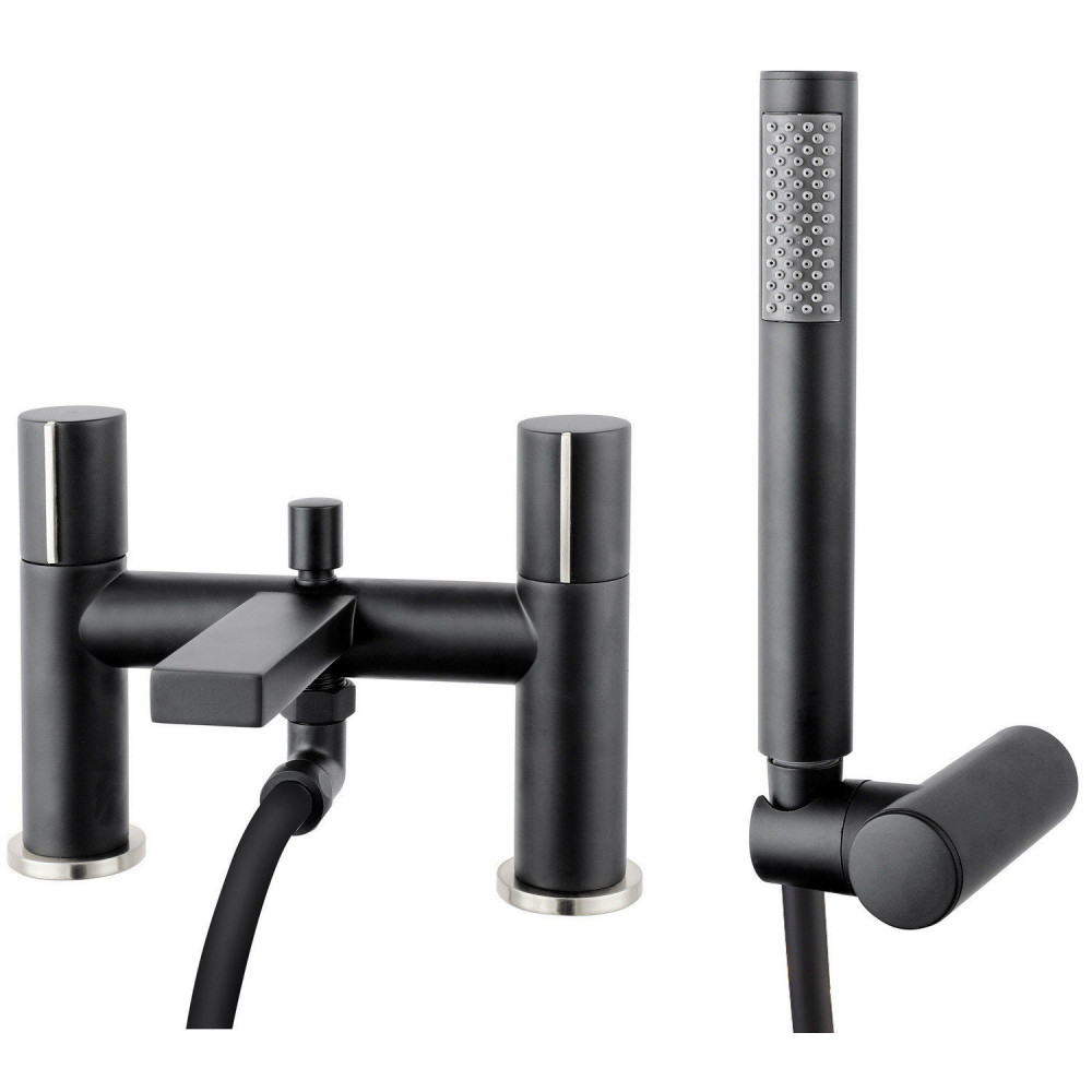 Vantara Orbit Bath Shower Mixer in Black