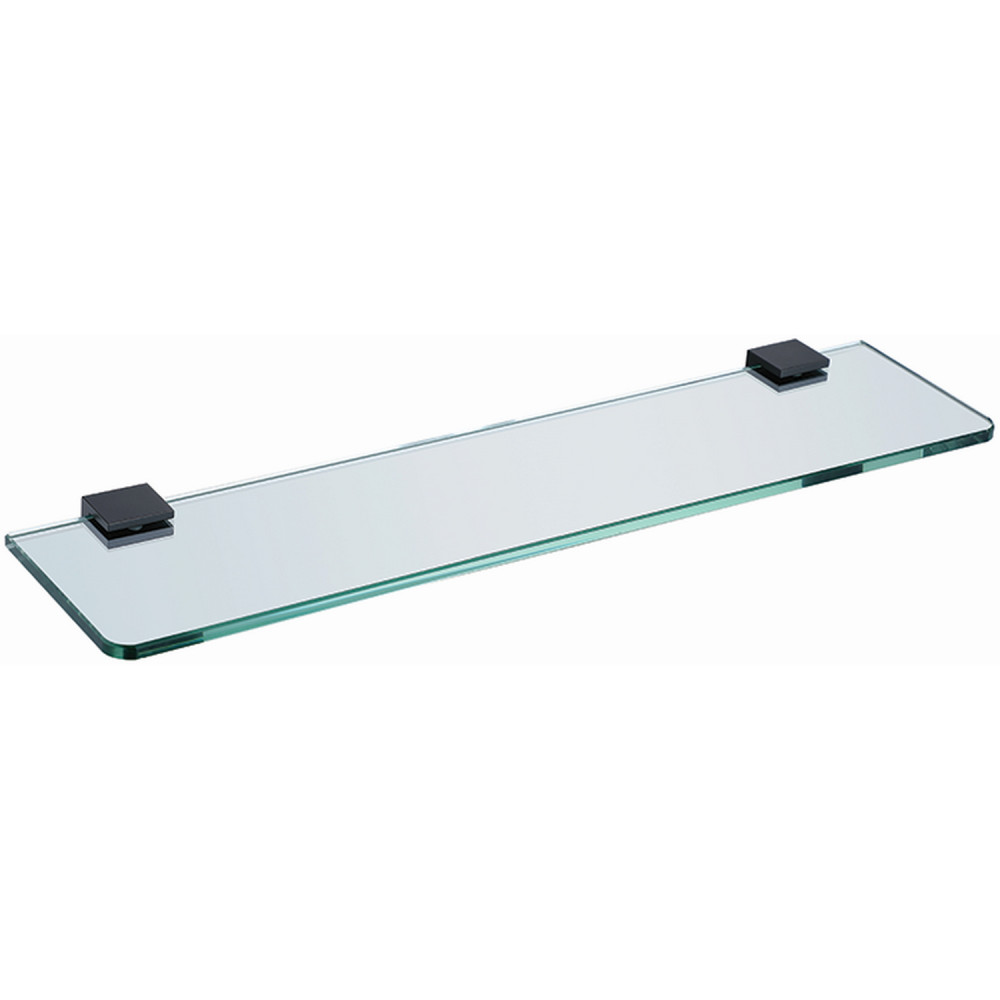 Vantara Zenith 500mm Glass Shelf in Black