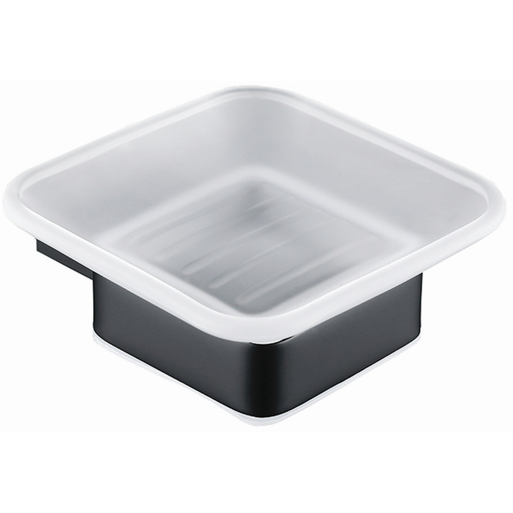 Vantara Zenith Soap Dish in Black
