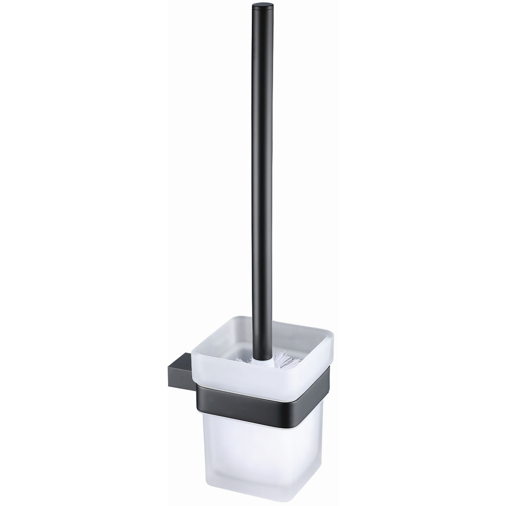 Vantara Zenith Toilet Brush and Holder in Black