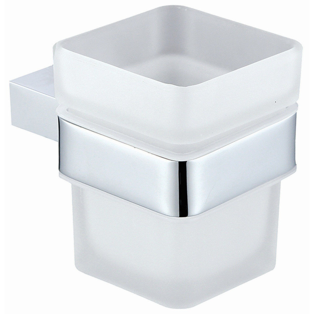 Vantara Zenith Tumbler and Holder in Chrome