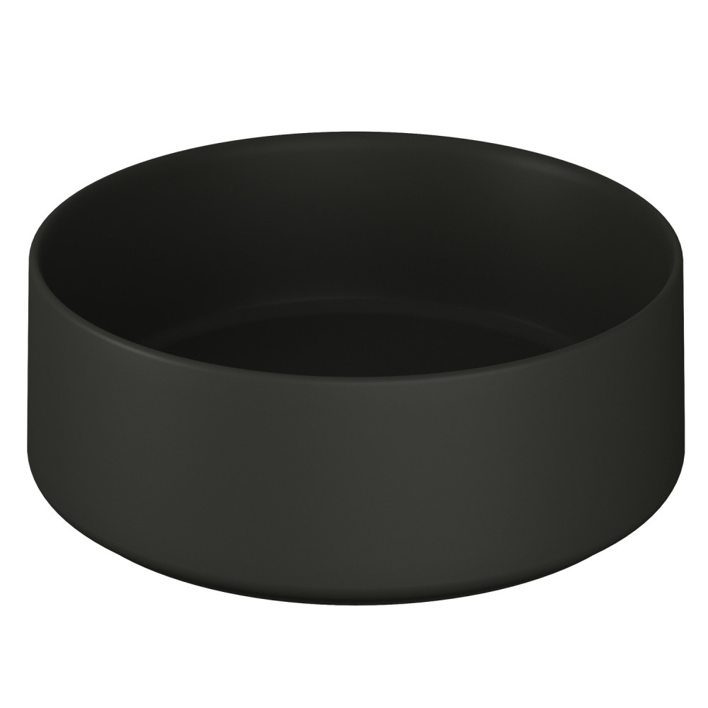 Vantara Moon 360mm Matt Black Countertop Basin