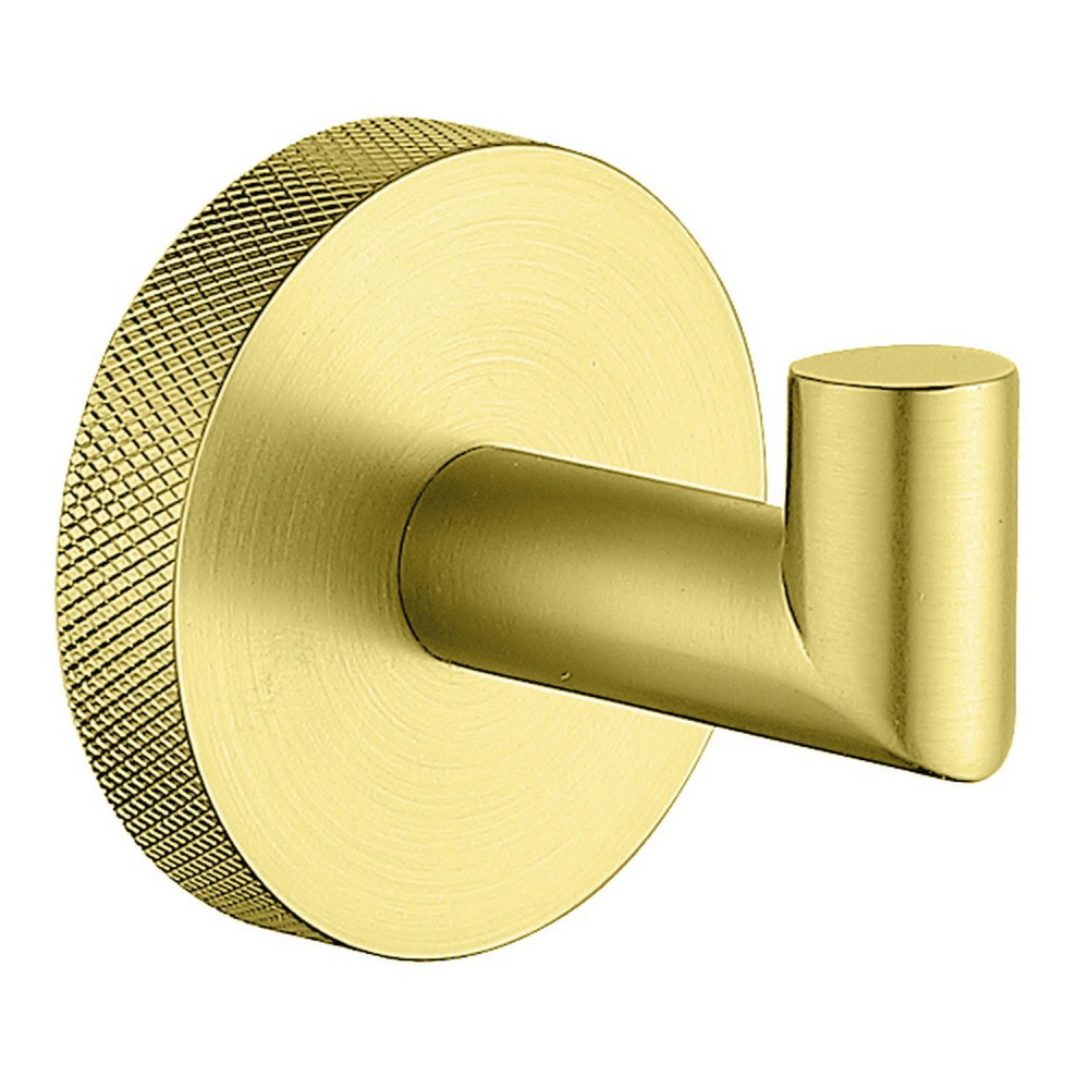 Vantara Comet Robe Hook in Brushed Brass