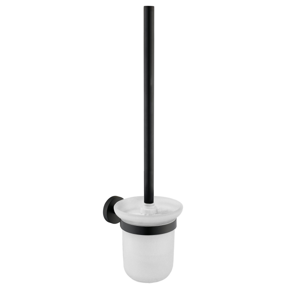 Vantara Comet Toilet Brush and Holder in Black