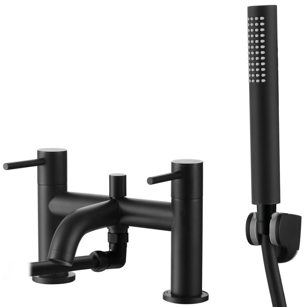 Vantara Fortune Bath Shower Mixer in Black