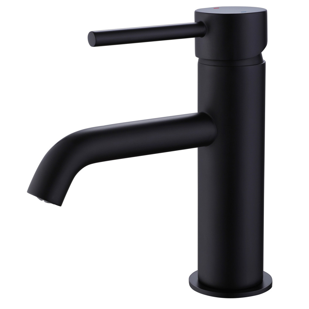 Vantara Fortune Mono Basin Mixer with Waste in Black