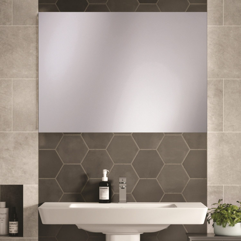 Vantara Rectangular 600 x 700mm Bathroom Mirror