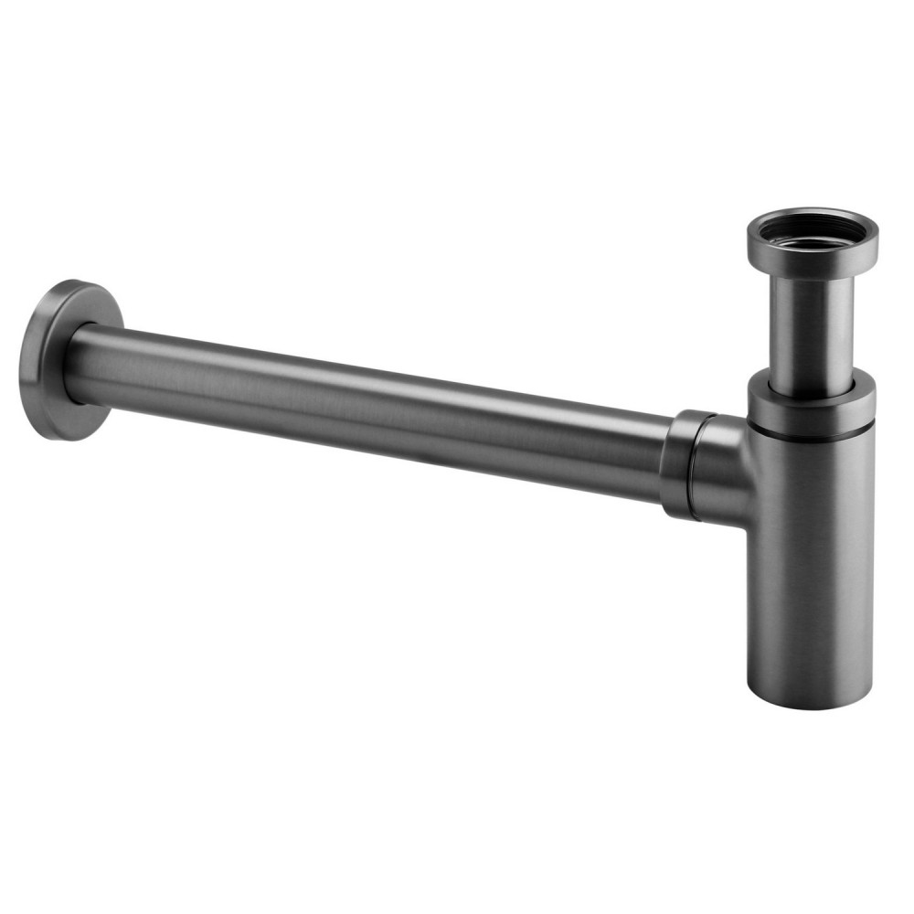 Vantara Round Bottle Trap in Gunmetal Grey