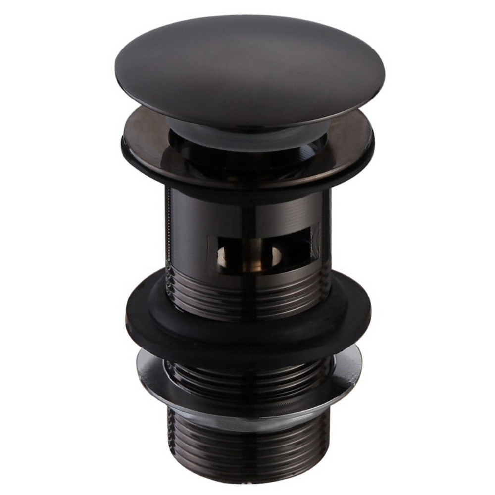 Vantara Slotted Sprung Basin Waste in Black