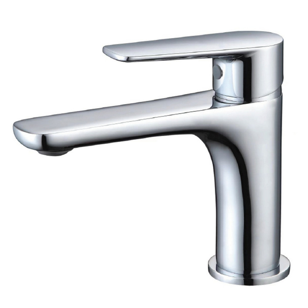 Vantara Step Mono Basin Mixer with Waste in Chrome