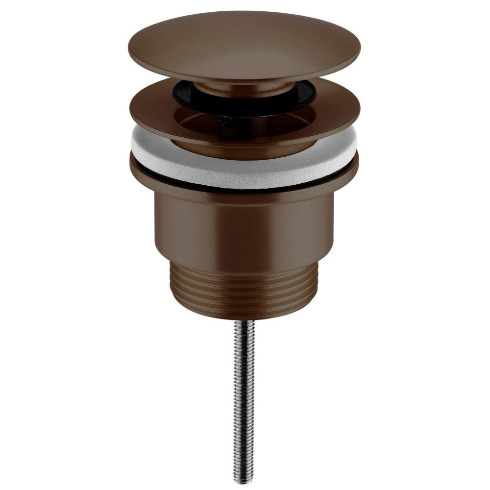 Vantara Unslotted Sprung Basin Waste in Brushed Bronze