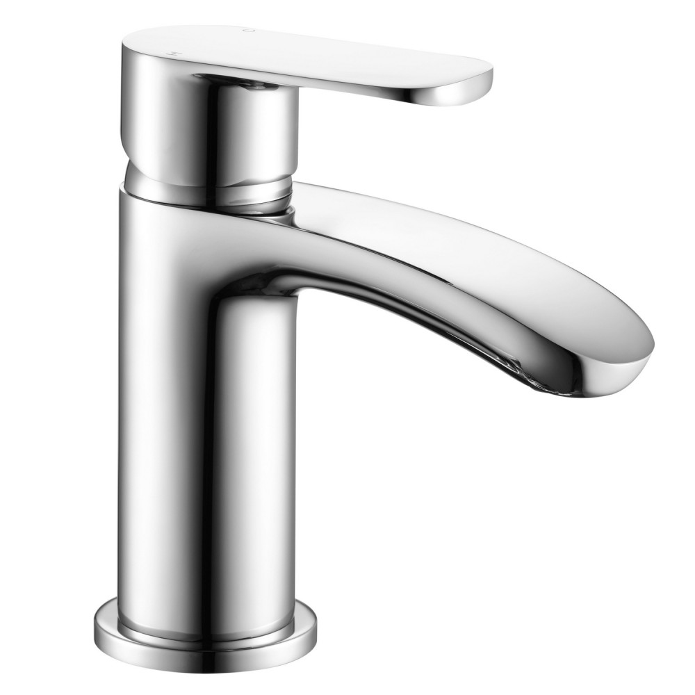 Vantara Order Mini Mono Basin Mixer with Waste in Chrome