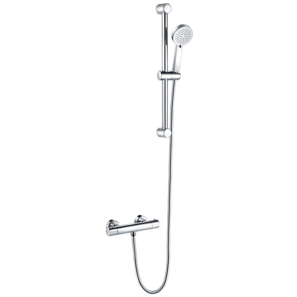 Vantara Easy Bar Shower Valve in Chrome with Slide Rail