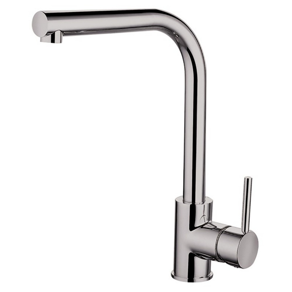 Trisen Adria Brushed Nickel Single Lever Pull Out Kitchen Tap