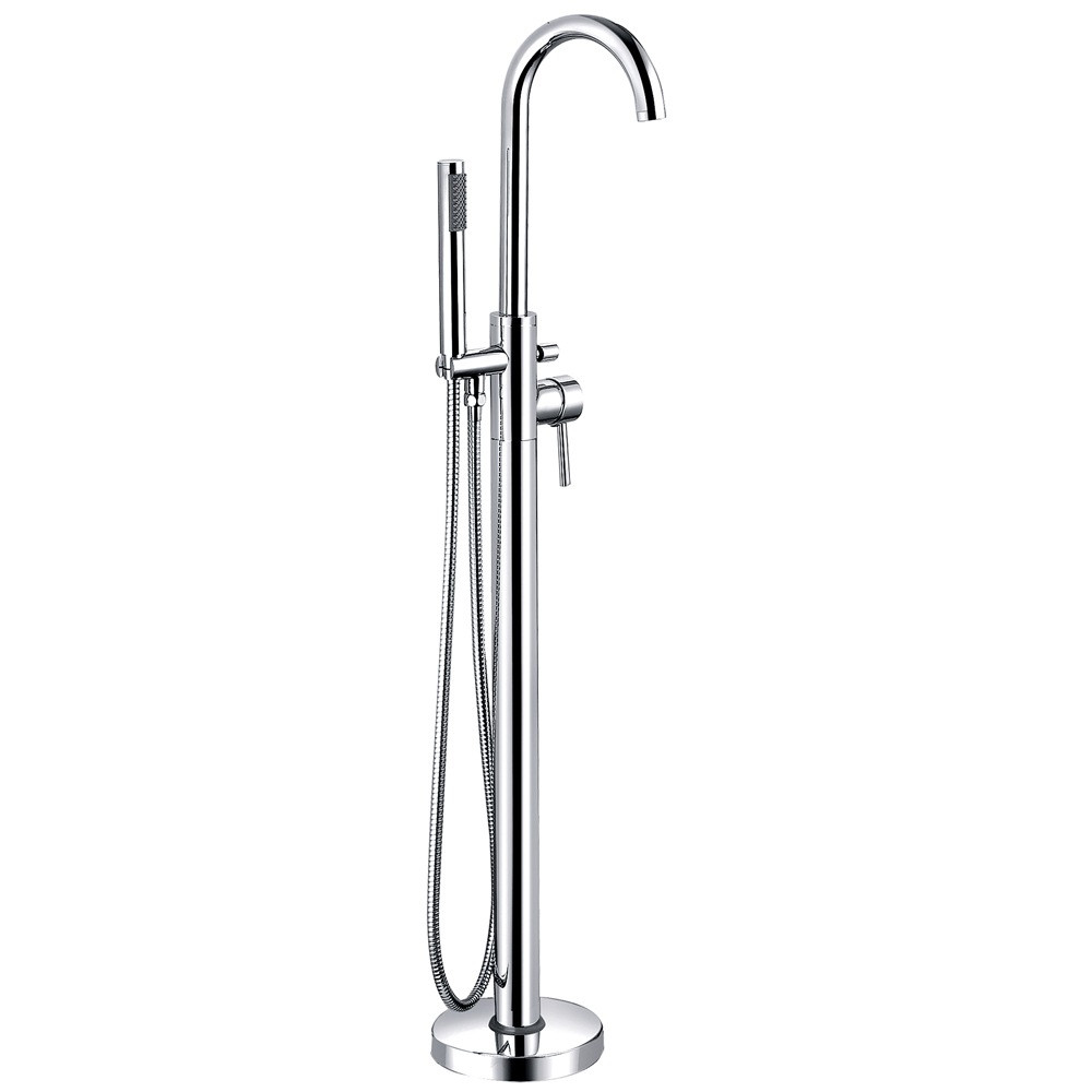 Trisen Grove Chrome Freestanding Bath Shower Mixer