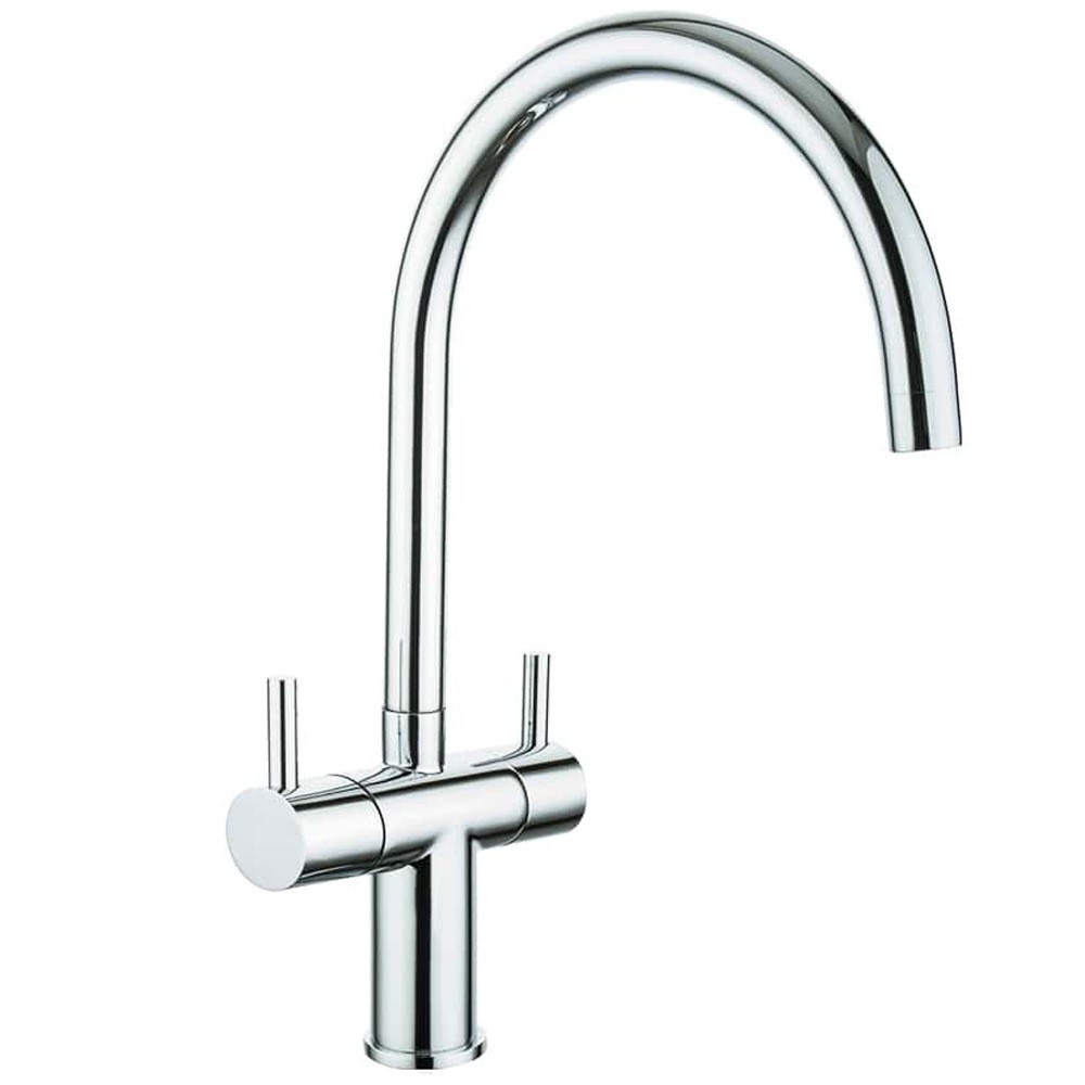 Trisen Phireo Chrome Two Handle Kitchen Tap