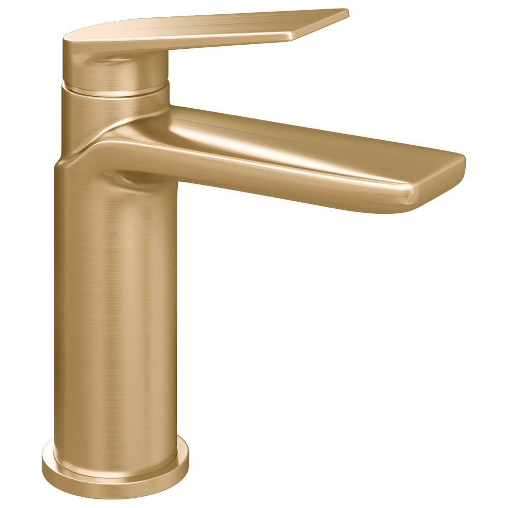 Trisen Roveri Brushed Brass Basin Mixer