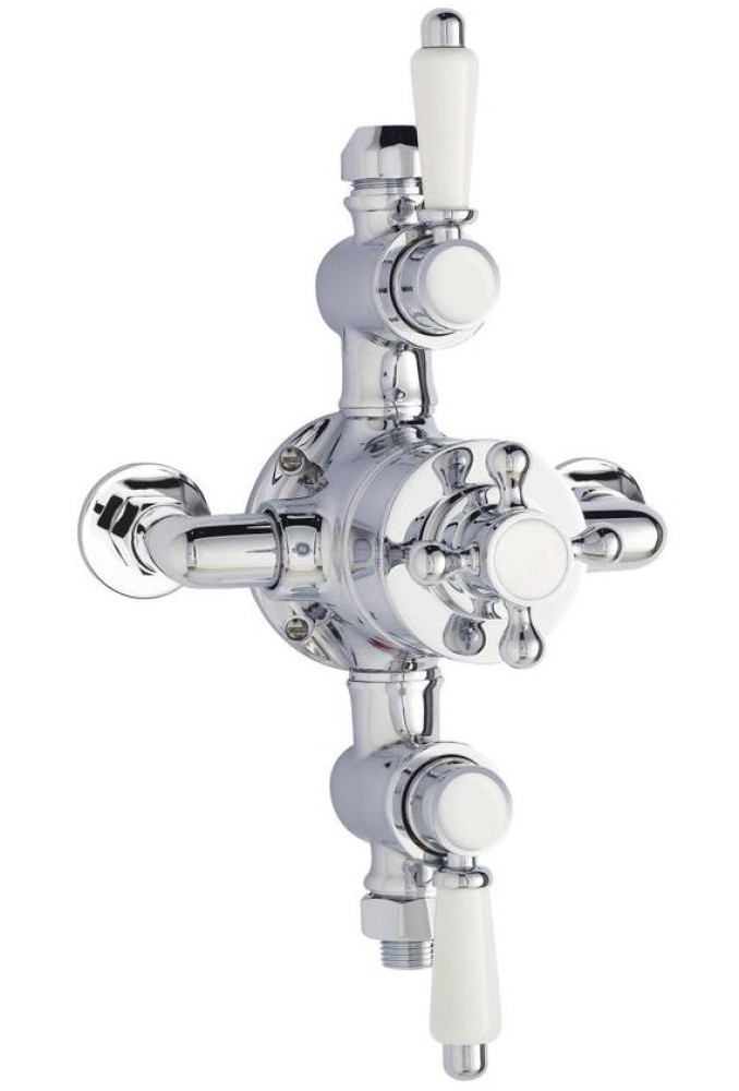 Premier Victorian Traditional Triple Exposed Shower Valve