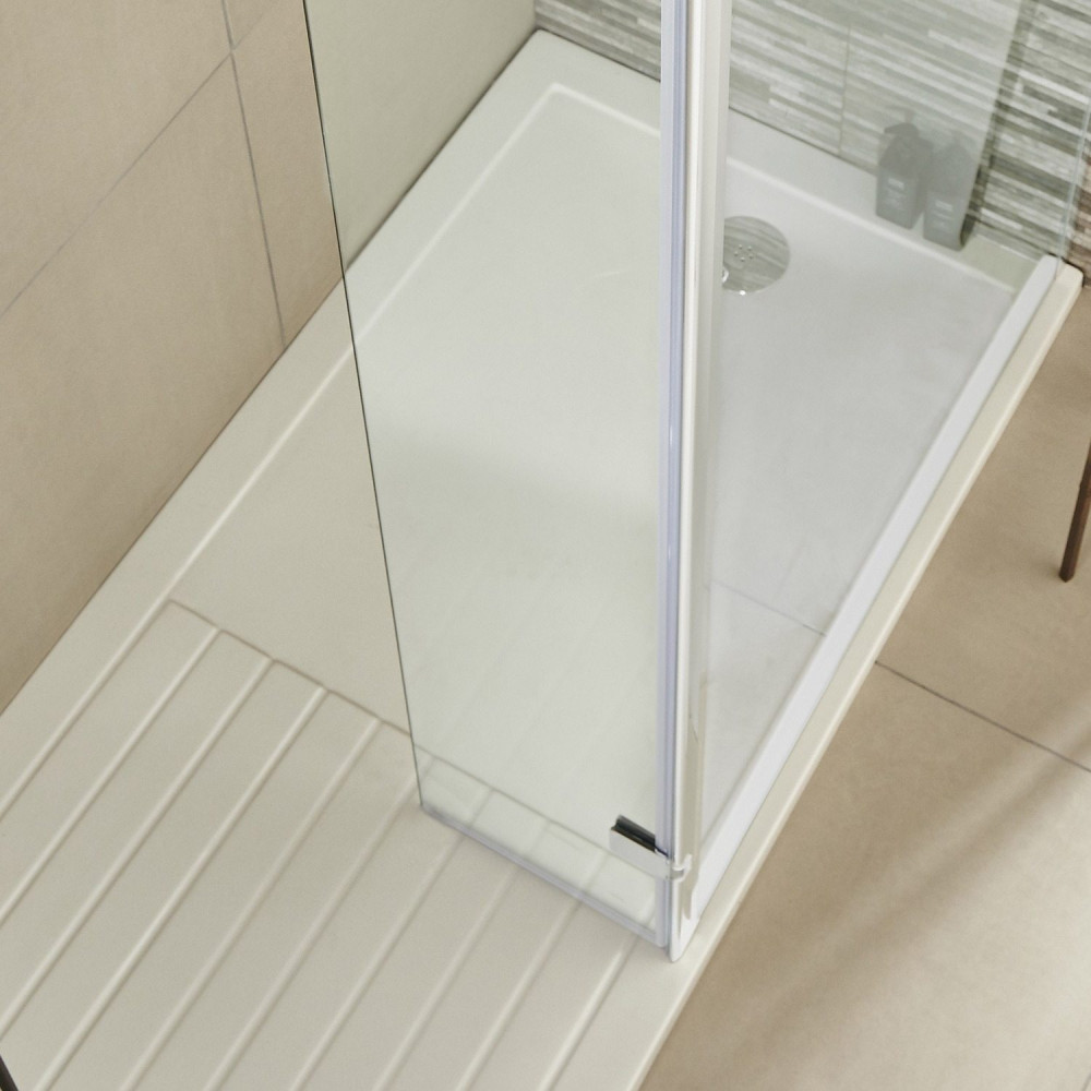 Vantage 1400 x 800mm Rectangular Walk In Shower Tray