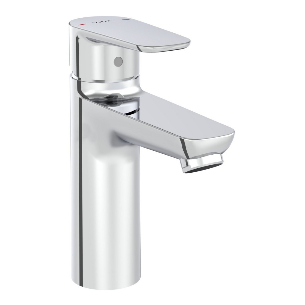 VitrA Flow Soft Chrome Basin Mixer