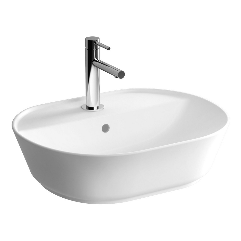 VitrA Geo 1TH 550mm Oval Countertop Basin