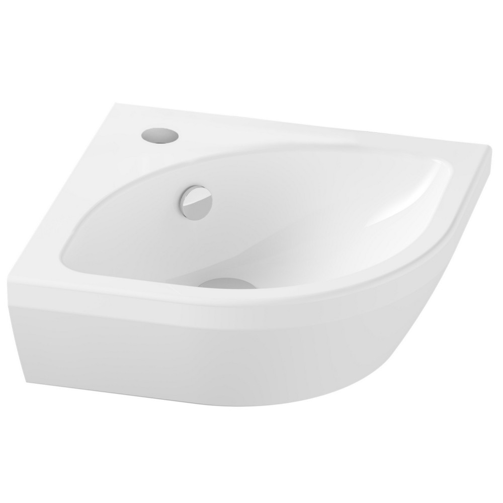 VitrA Integra 400mm 1TH Wall Hung Corner Basin